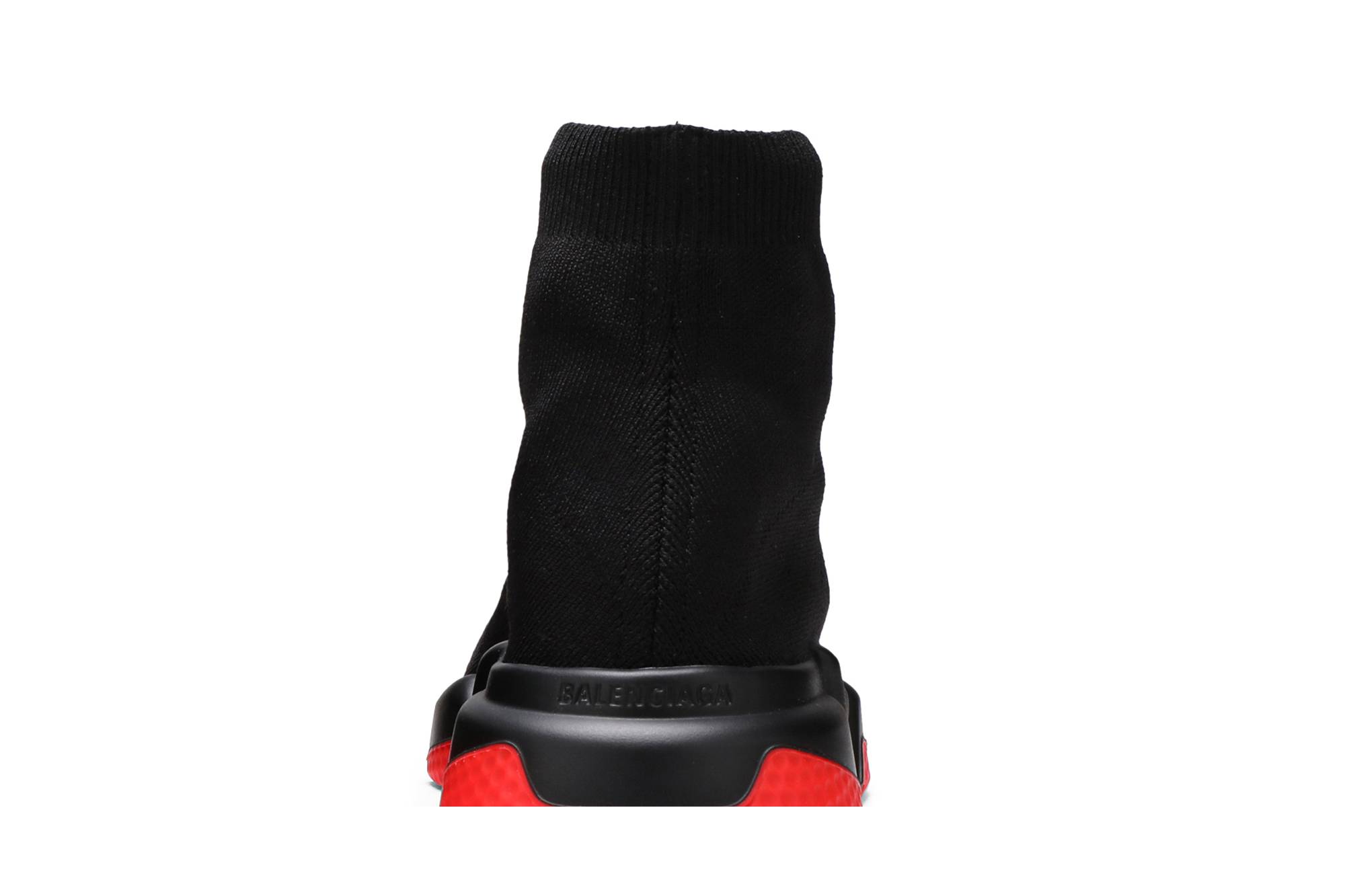 Balenciaga Speed Sneaker 'Black Red' 圖 7