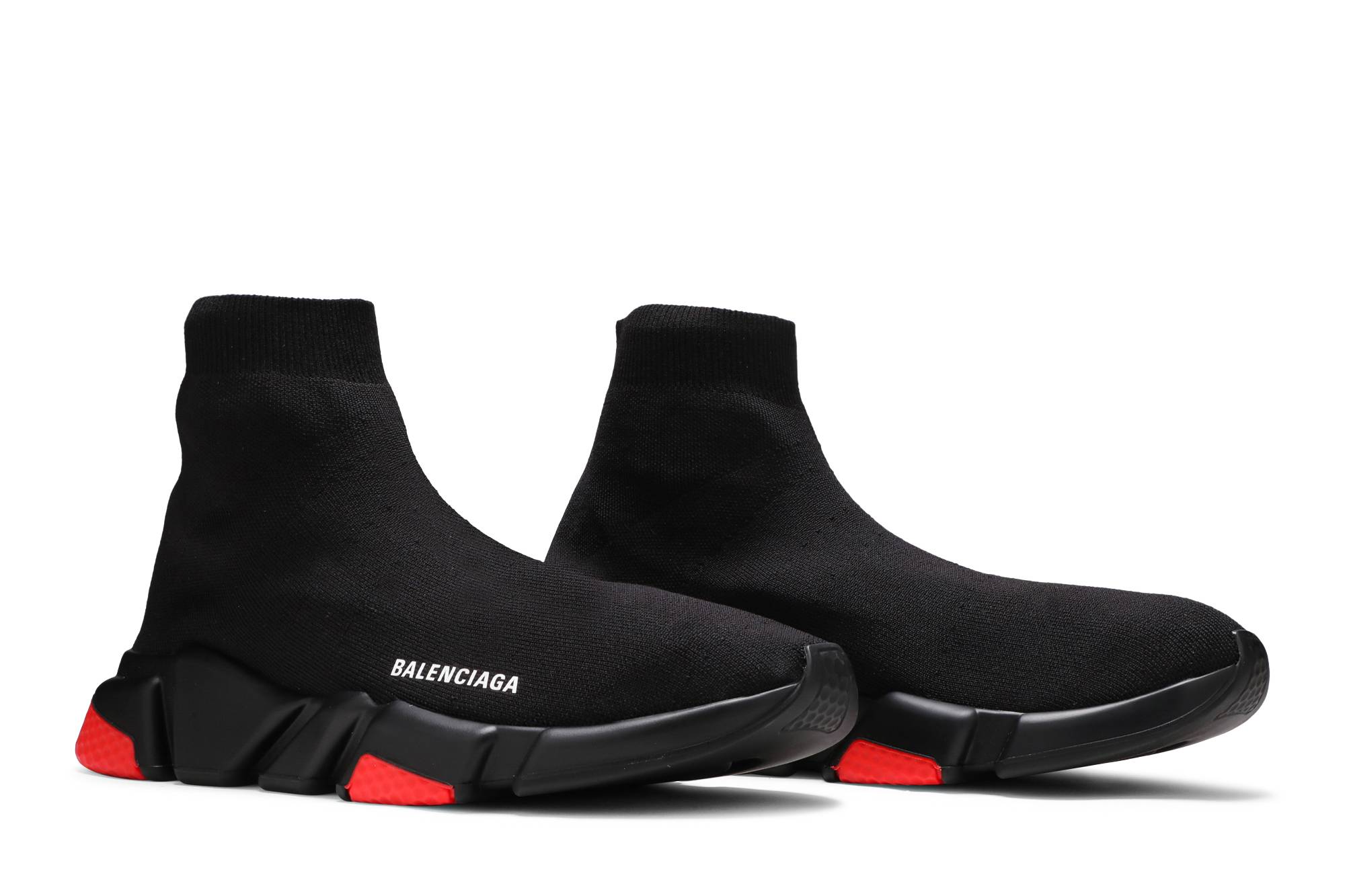 Balenciaga Speed Sneaker 'Black Red' 圖 8