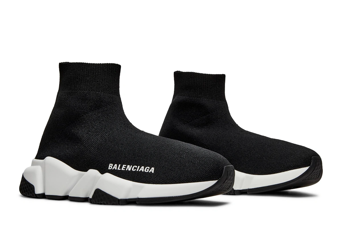 (Women) Balenciaga Speed Sneaker 'Black White'