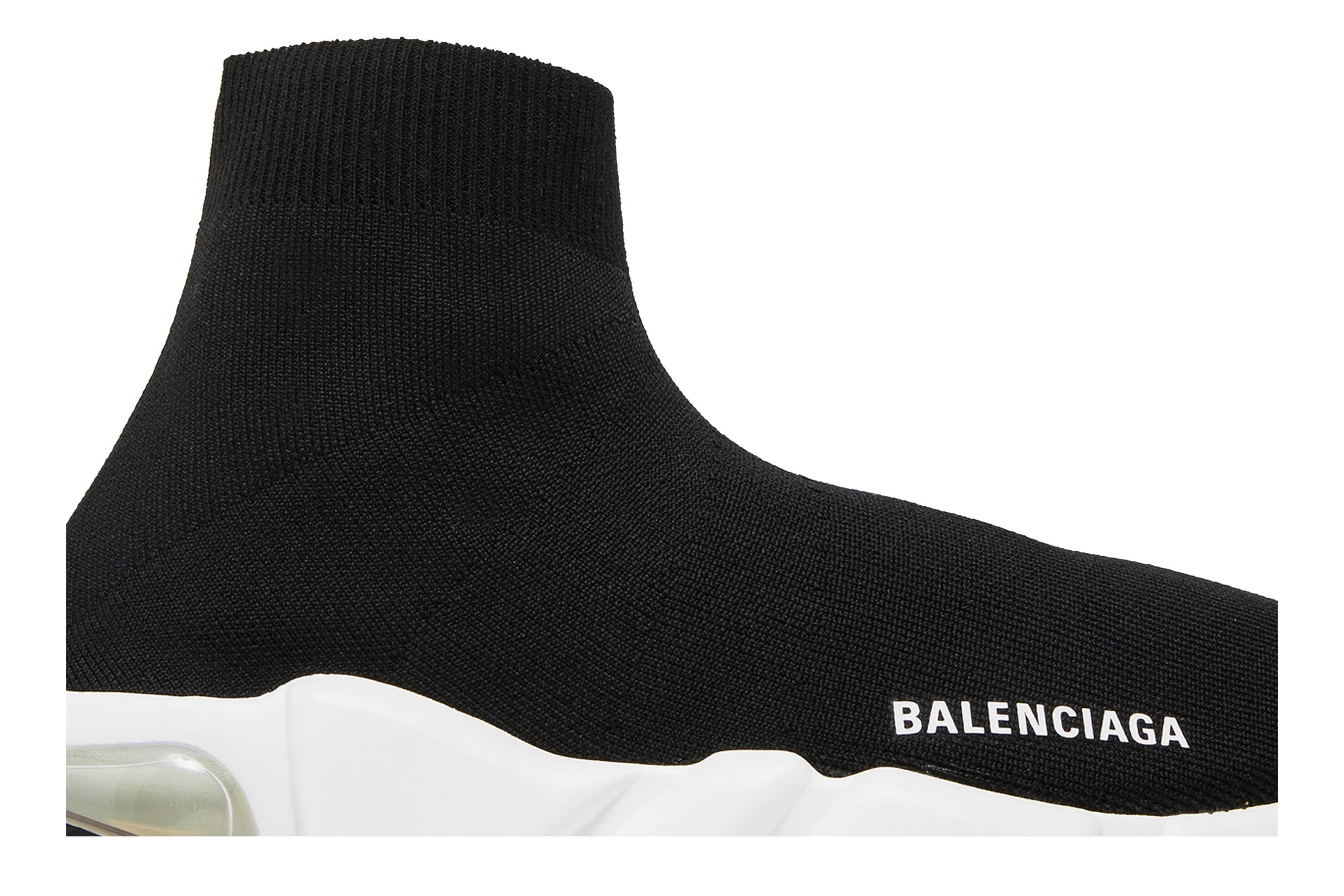 Order (W) Balenciaga Speed Sneaker 'Clear Sole - Hitam' 607543-W2DB6-1010
