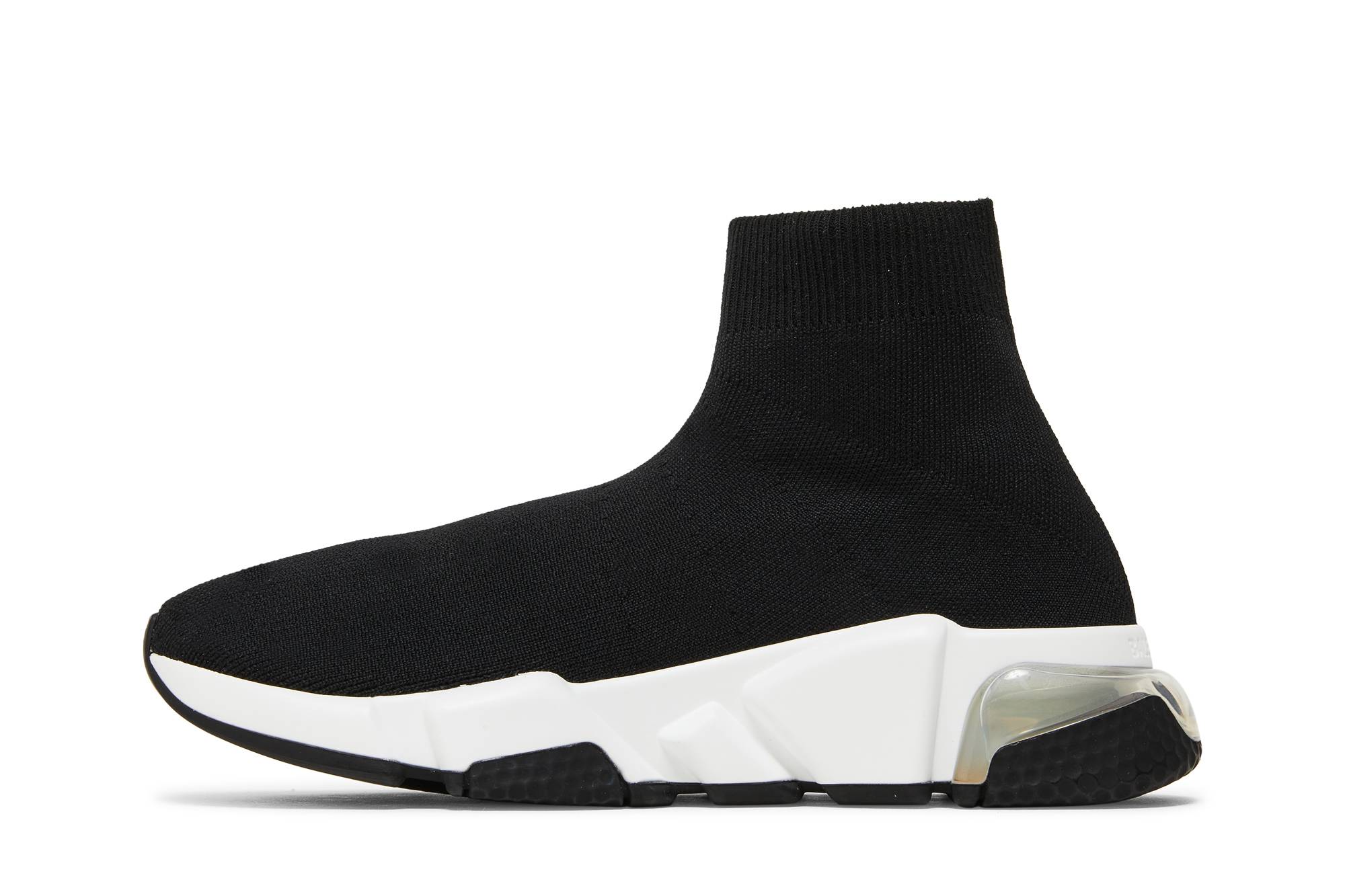 Lookbook (W) Balenciaga Speed Sneaker 'Clear Sole - Hitam' 607543-W2DB6-1010