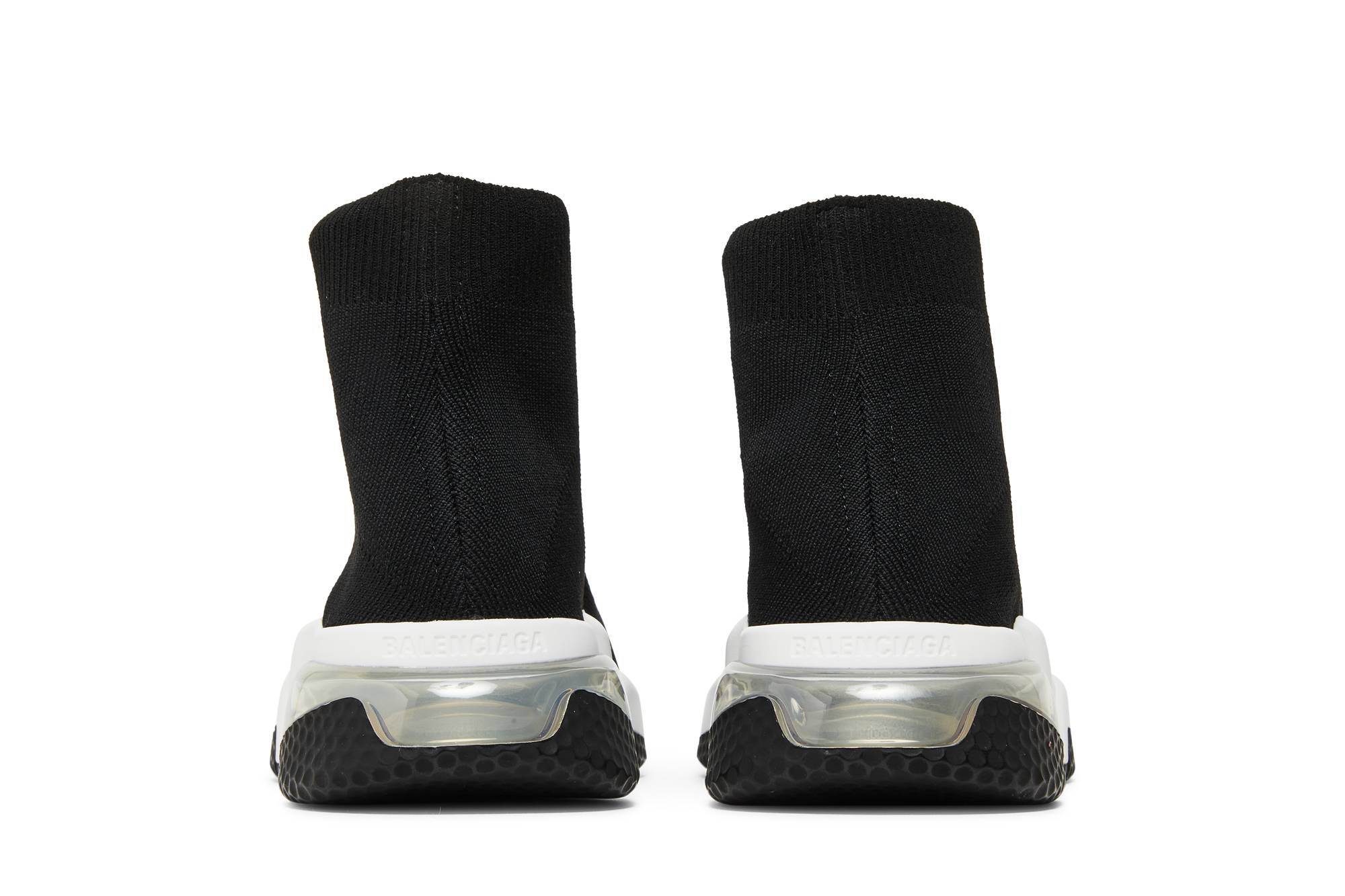 Details for (W) Balenciaga Speed Sneaker 'Clear Sole - Hitam' 607543-W2DB6-1010