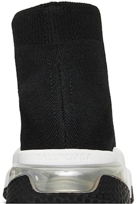 (W) Balenciaga Speed Sneaker 'Clear Sole - Hitam' 607543-W2DB6-1010 Sizing (W) Balenciaga Speed Sneaker 'Clear Sole - Hitam' 607543-W2DB6-1010