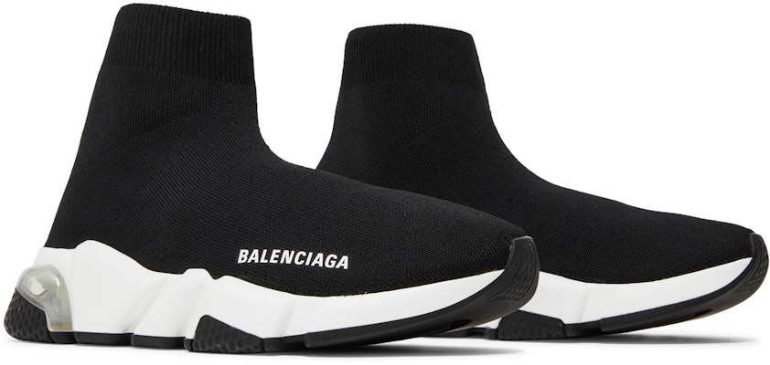 (W) Balenciaga Speed Sneaker 'Clear Sole - Hitam' 607543-W2DB6-1010 Cheap (W) Balenciaga Speed Sneaker 'Clear Sole - Hitam' 607543-W2DB6-1010