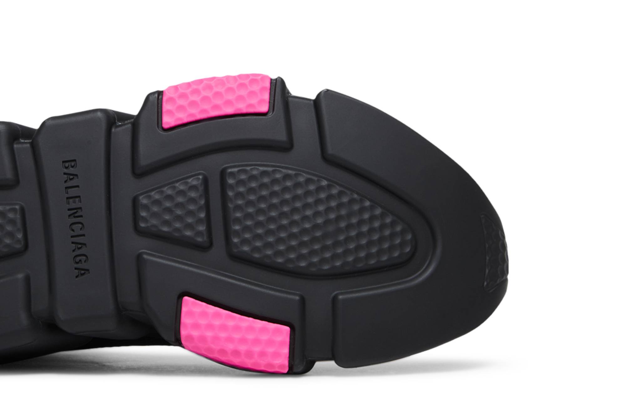 (W) Balenciaga Speed Sneaker 'Clear Sole - Black Fluo Pink' 圖 5