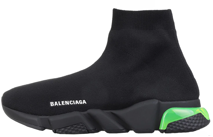 balenciaga-speed-sneaker-clearsole-black-fluo-yellow