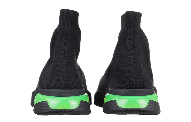 Balenciaga Speed Sneaker 'Clearsole - Black Fluo Yellow' 圖 5