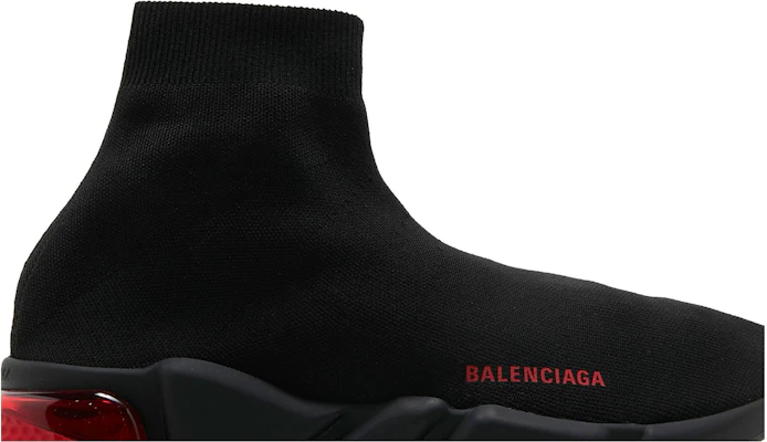Balenciaga Speed Sneaker ''Clearsole - Schwarz Rot'' 607544W05GH1061-/-607544W2DI11016 Order Balenciaga Speed Sneaker ''Clearsole - Schwarz Rot'' 607544W05GH1061-/-607544W2DI11016