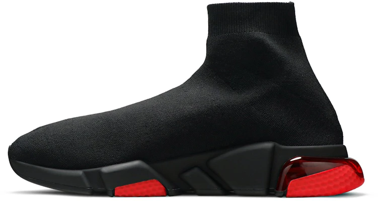 Balenciaga Speed Sneaker ''Semelle Transparente - Noir Rouge'' 607544W05GH1061 Lookbook Balenciaga Speed Sneaker ''Semelle Transparente - Noir Rouge'' 607544W05GH1061
