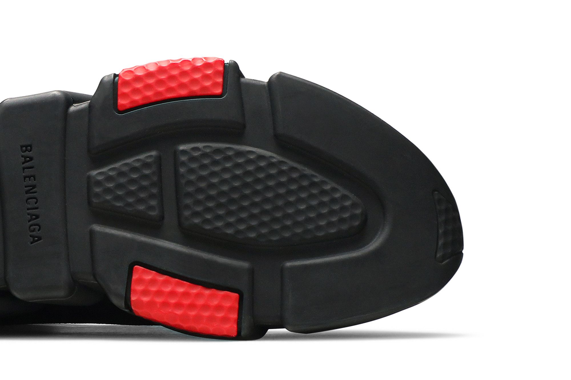 Purchase Balenciaga Speed Sneaker ''Semelle Transparente - Noir Rouge'' 607544W05GH1061