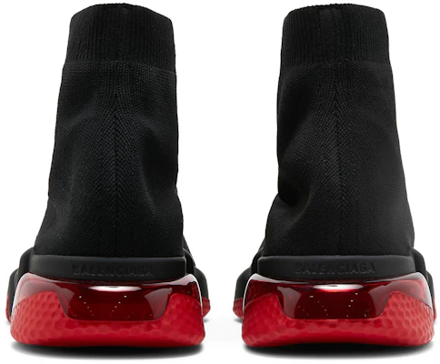 Balenciaga Speed Sneaker ''Clearsole - Schwarz Rot'' 607544W05GH1061-/-607544W2DI11016 Details for Balenciaga Speed Sneaker ''Clearsole - Schwarz Rot'' 607544W05GH1061-/-607544W2DI11016
