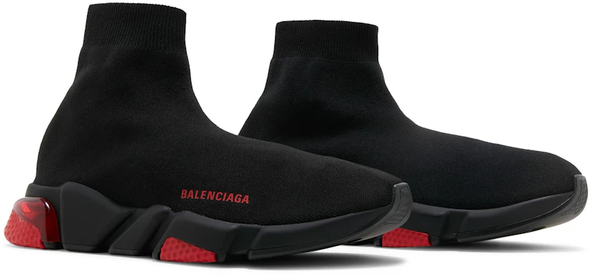 Balenciaga Speed Sneaker ''Clearsole - Schwarz Rot'' 607544W05GH1061-/-607544W2DI11016 Cheap Balenciaga Speed Sneaker ''Clearsole - Schwarz Rot'' 607544W05GH1061-/-607544W2DI11016