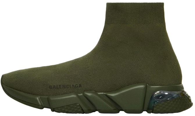 Balenciaga Speed Sneaker 'Suela Transparente - Khaki' 607544-W2DBL-3300 Buy Balenciaga Speed Sneaker 'Suela Transparente - Khaki' 607544-W2DBL-3300