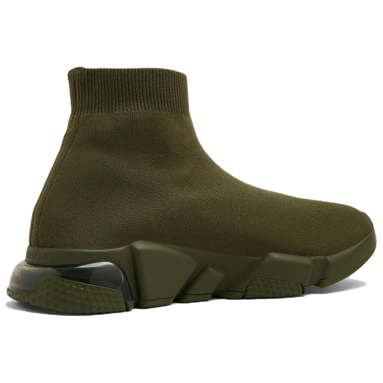 Lookbook Balenciaga Speed Sneaker ''Clearsole - Khaki'' Herren Sneakers 607544-W2DBL-3300