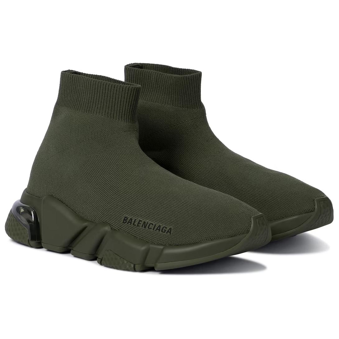 Shop Balenciaga Speed Sneaker ''Clearsole - Khaki'' Herren Sneakers 607544-W2DBL-3300