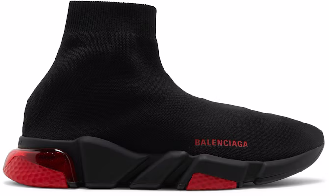 Balenciaga Speed Sneaker 'Suela Transparente - Negro Rojo' 607544-W2DI1-1016 Buy Balenciaga Speed Sneaker 'Suela Transparente - Negro Rojo' 607544-W2DI1-1016