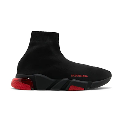 Balenciaga Speed Sneaker 'Clearsole - Black Red'