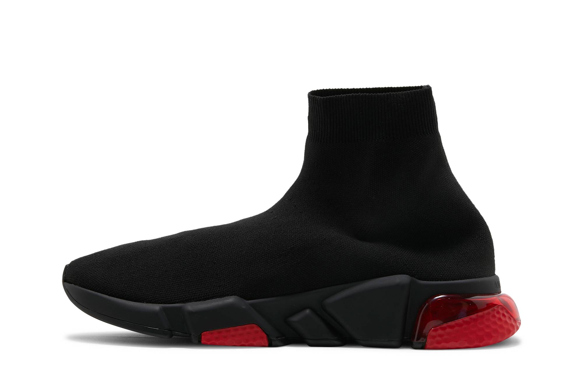 Balenciaga Speed Sneaker 'Clearsole - Black Red' 圖 3