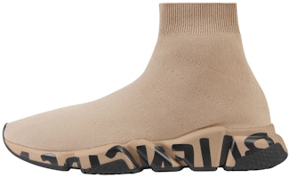 Balenciaga Speed Sneaker 'Midsole Graffiti - Beige Black' 645334W2DB79710 Balenciaga Speed Sneaker 'Midsole Graffiti - Beige Black' 645334W2DB79710