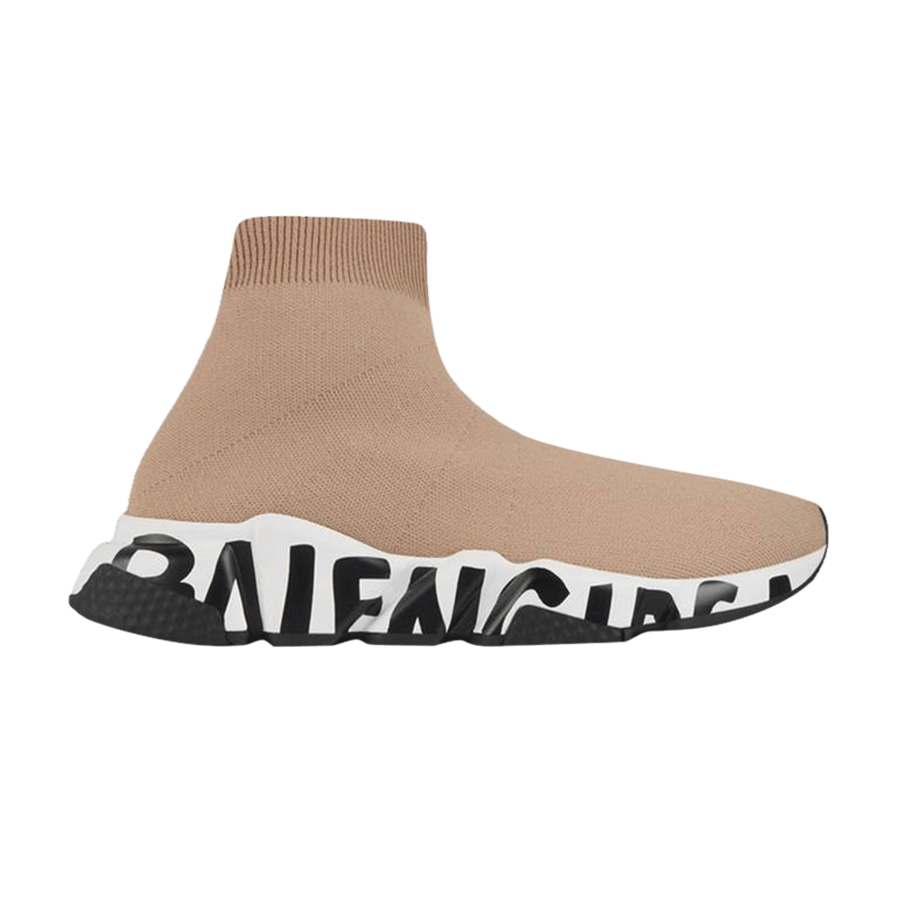 Balenciaga Speed Sneaker 'Midsole Graffiti - Beige' 645334-W2DB7-9791