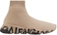 Balenciaga Speed Sneaker 'Midsole Graffiti - Beige Hitam' 645334W2DB79710