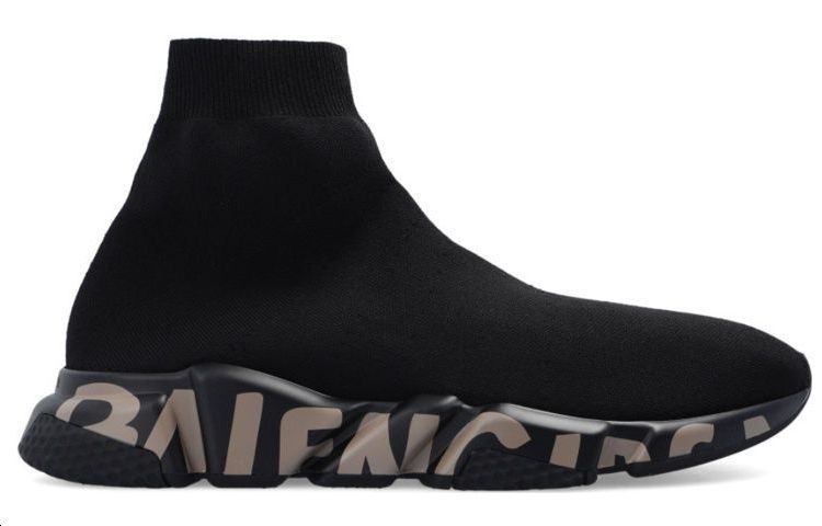 Order 巴黎世家 黑暗米色 中底涂鸦 速度运动鞋 645334W2DB71910