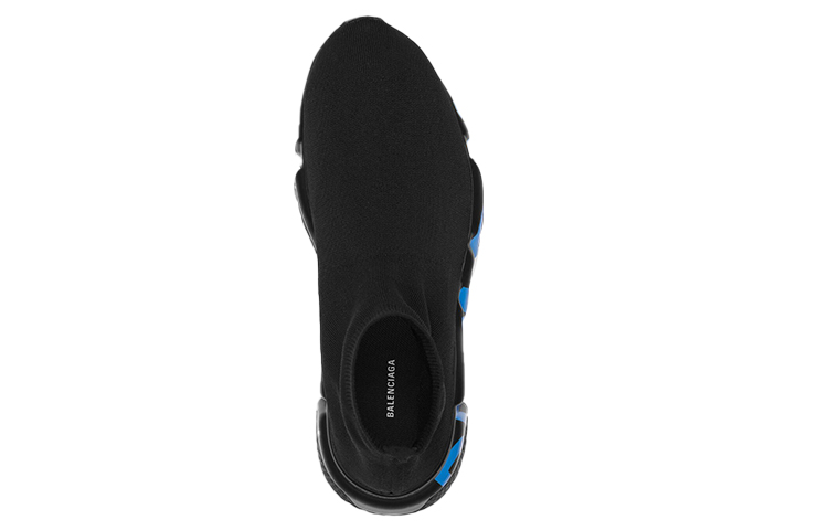 Lookbook バレンシアガ スピード スニーカー "落書き" 黒青
(Barenshiaga Supi-do Sunika "Rakugaki" Kuro Ao) 645334-W2DB7-1140