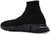Balenciaga Speed Sneaker 'Midsole Graffiti - Hitam Coklat Beige Gelap' 645334-W2DB7-1910