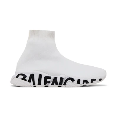 Balenciaga Speed Sneaker 'Midsole Graffiti - White Black'