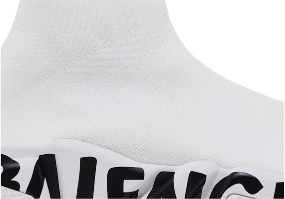 巴黎世家速度运动鞋“中底涂鸦 - 白黑” 645334W2DB71901 Order 巴黎世家速度运动鞋“中底涂鸦 - 白黑” 645334W2DB71901