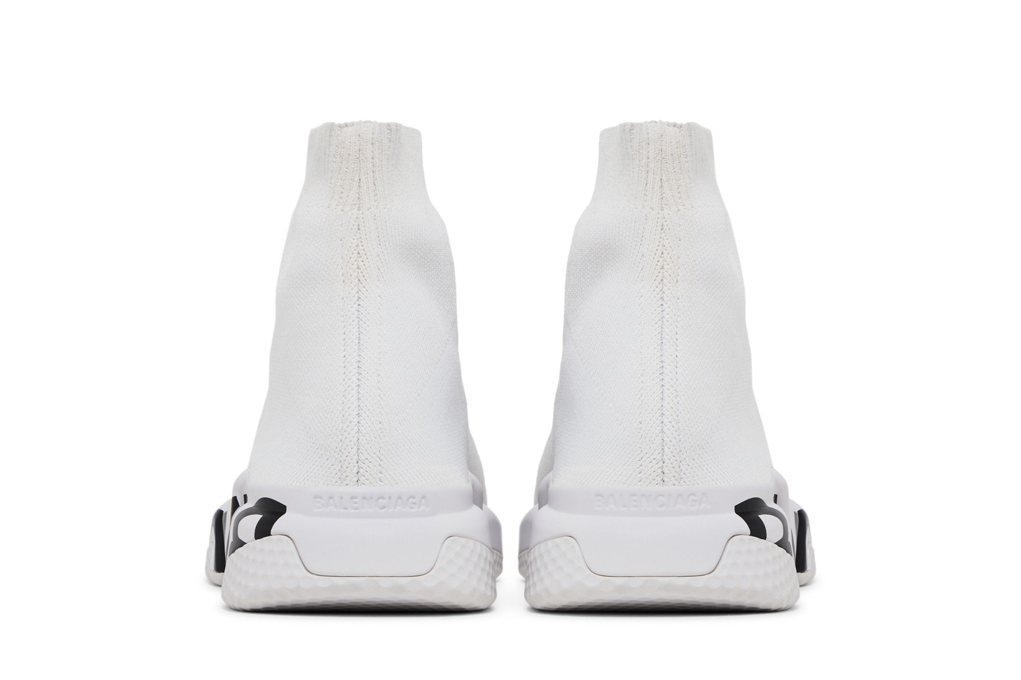 Details for バレンシアガ スピード スニーカー "落書き" 白黒
(Barenshiaga Supi-do Sunika "Rakugaki" Shirokuro) 645334W2DB71901