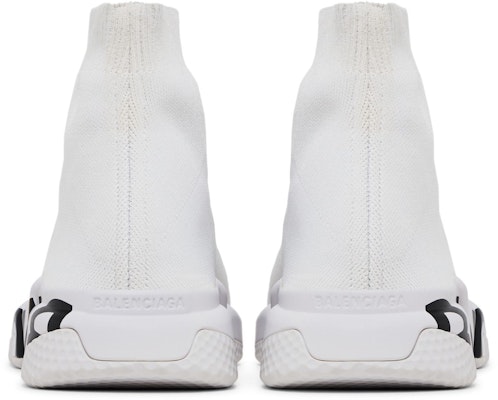 巴黎世家速度运动鞋“中底涂鸦 - 白黑” 645334W2DB71901 Details for 巴黎世家速度运动鞋“中底涂鸦 - 白黑” 645334W2DB71901