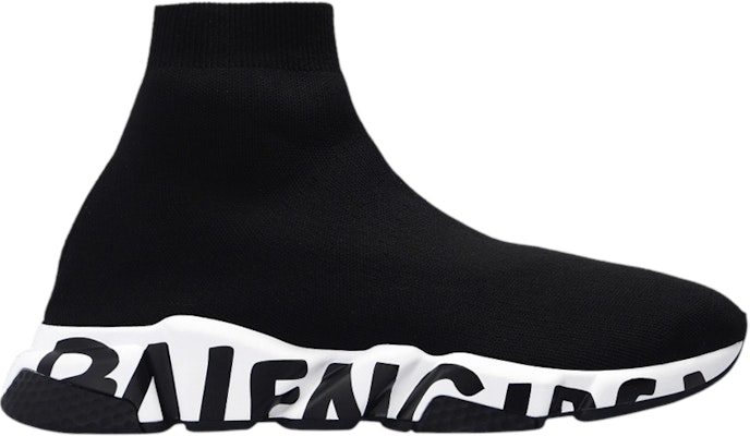 Balenciaga Speed Sneaker 'Midsole Graffiti - Hitam Putih' 645334-W2DB7-1015 Buy Balenciaga Speed Sneaker 'Midsole Graffiti - Hitam Putih' 645334-W2DB7-1015