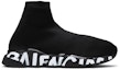 Buy Balenciaga Speed Sneaker 'Midsole Graffiti - Hitam Putih' 605972W05GE1006/645334W2DB71006