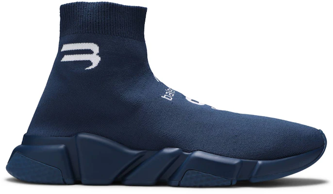발렌시아가 스피드 스니커즈 네이비 (Balenciaga Speed Sneakers Navy) 645734-W2DBU-4090 Buy 발렌시아가 스피드 스니커즈 네이비 (Balenciaga Speed Sneakers Navy) 645734-W2DBU-4090