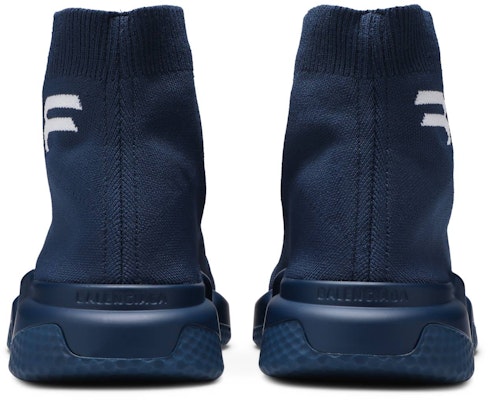 발렌시아가 스피드 스니커즈 네이비 (Balenciaga Speed Sneakers Navy) 645734-W2DBU-4090 Details for 발렌시아가 스피드 스니커즈 네이비 (Balenciaga Speed Sneakers Navy) 645734-W2DBU-4090
