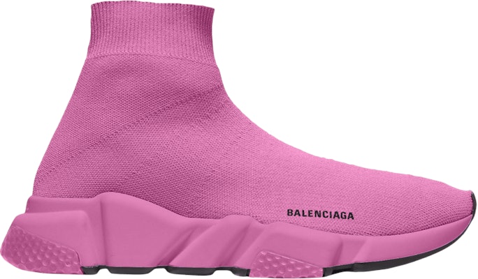 Balenciaga pink speed trainer hotsell