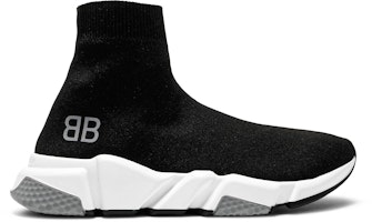 (Women) Balenciaga Speed Trainer 'Black Grey' 540907-W05G0-1000 (Women) Balenciaga Speed Trainer 'Black Grey' 540907-W05G0-1000