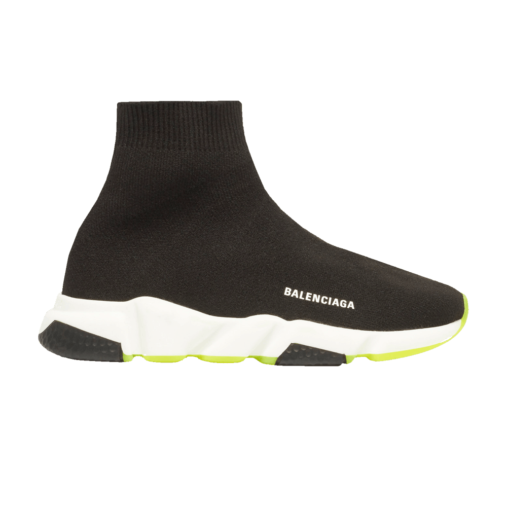 Balenciaga Speed Trainer 'Black Neon Yellow' 552595-W05G0-1000