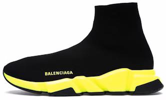 Balenciaga Speed Trainer 'Black Neon Yellow' 567042W05G01000 Balenciaga Speed Trainer 'Black Neon Yellow' 567042W05G01000