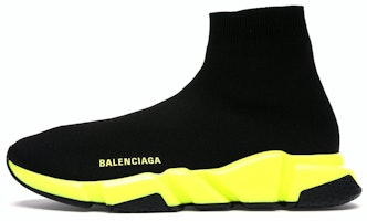Balenciaga Speed Trainer 'Black Neon Yellow' 567042 W05G0 1000 Balenciaga Speed Trainer 'Black Neon Yellow' 567042 W05G0 1000