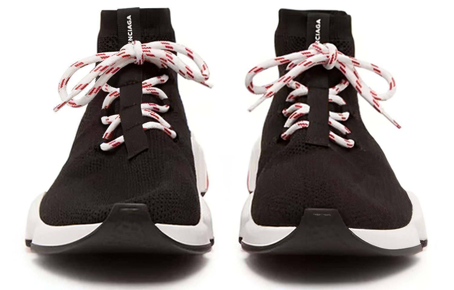 Balenciaga Speed Trainer 'Black Red' 圖 4