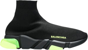 Balenciaga Speed Trainer 'Clear Sole - Black Yellow Fluo' 607544-W2DBW-1048 Balenciaga Speed Trainer 'Clear Sole - Black Yellow Fluo' 607544-W2DBW-1048