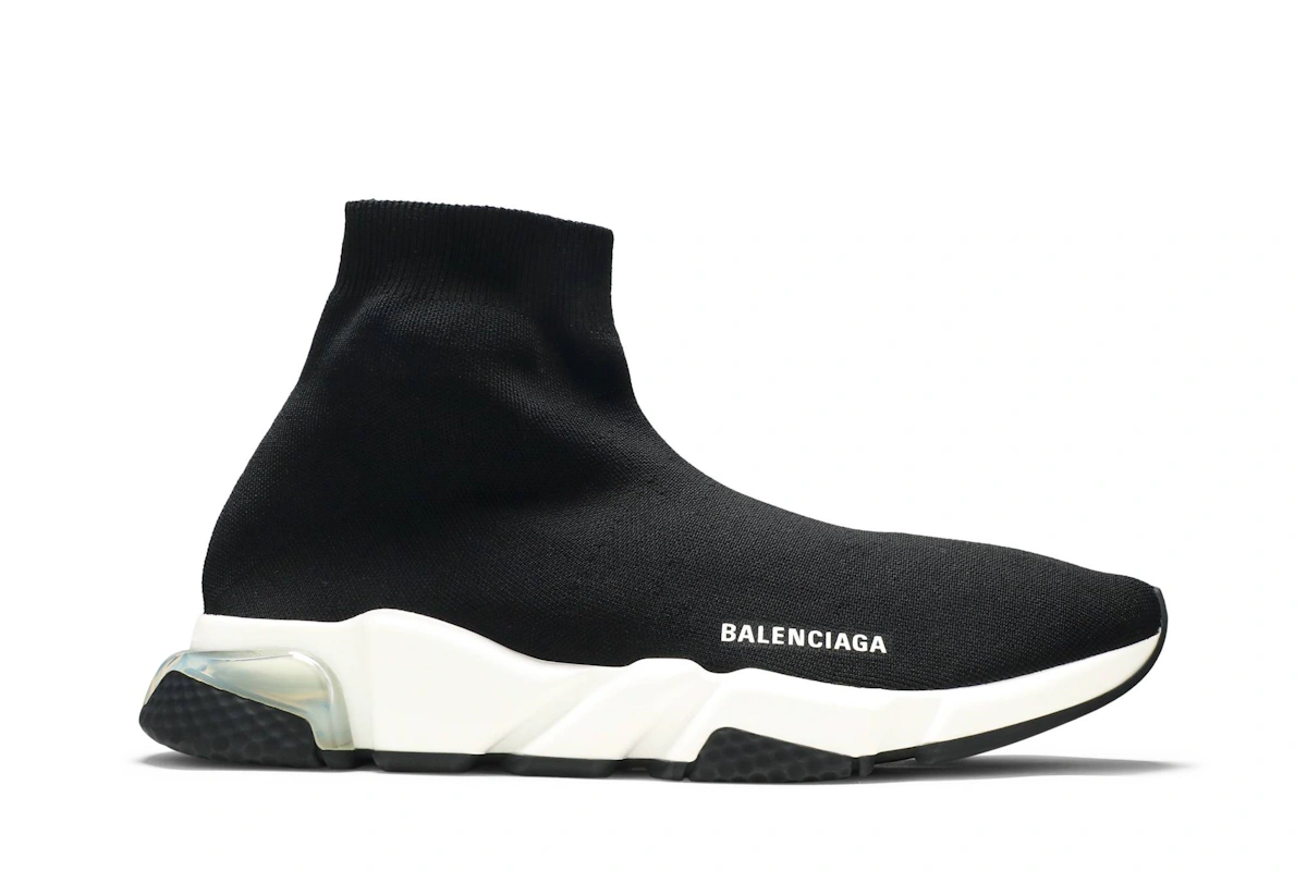 Balenciaga Speed Trainer 'Clear Sole - Black' 607544 W05GG 1010