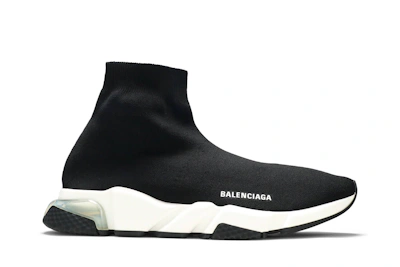 Balenciaga Speed Trainer 'Clear Sole - Black' 607544 W05GG 1010