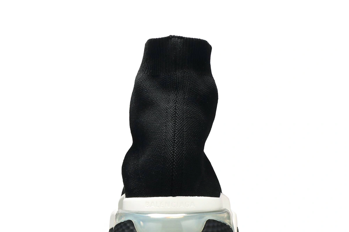 Balenciaga Speed Trainer 'Clear Sole - Black' 607544 W05GG 1010