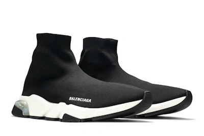 Balenciaga Speed Trainer 'Clear Sole - Black' 607544 W05GG 1010
