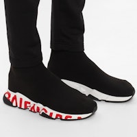 발렌시아가 스피드 트레이너 '그라피티 - 블랙 레드' 605972W05GE1095 Purchase 발렌시아가 스피드 트레이너 '그라피티 - 블랙 레드' 605972W05GE1095