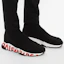Details for Balenciaga Speed Trainer 'Graffiti - Hitam Merah' 605972W05GE1095