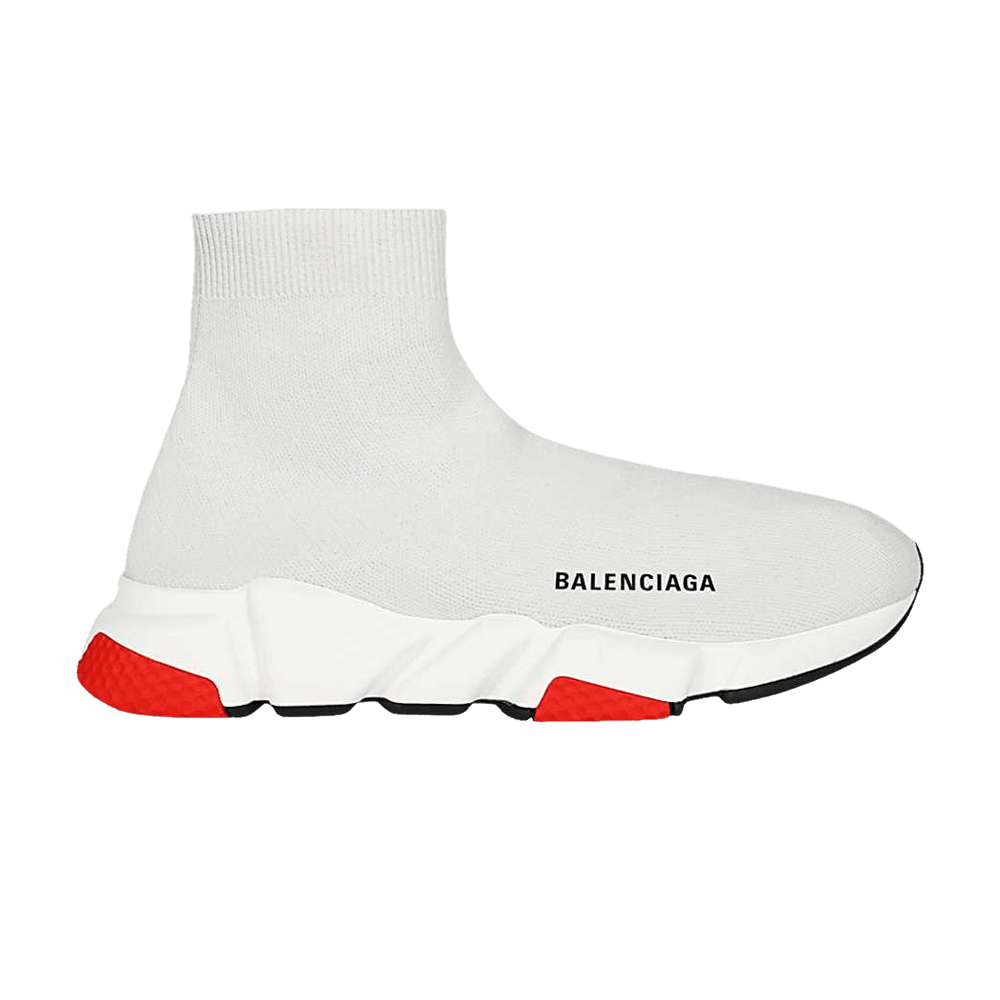 Balenciaga Speed Trainer 'Grey Red' 587286-W1721-1076